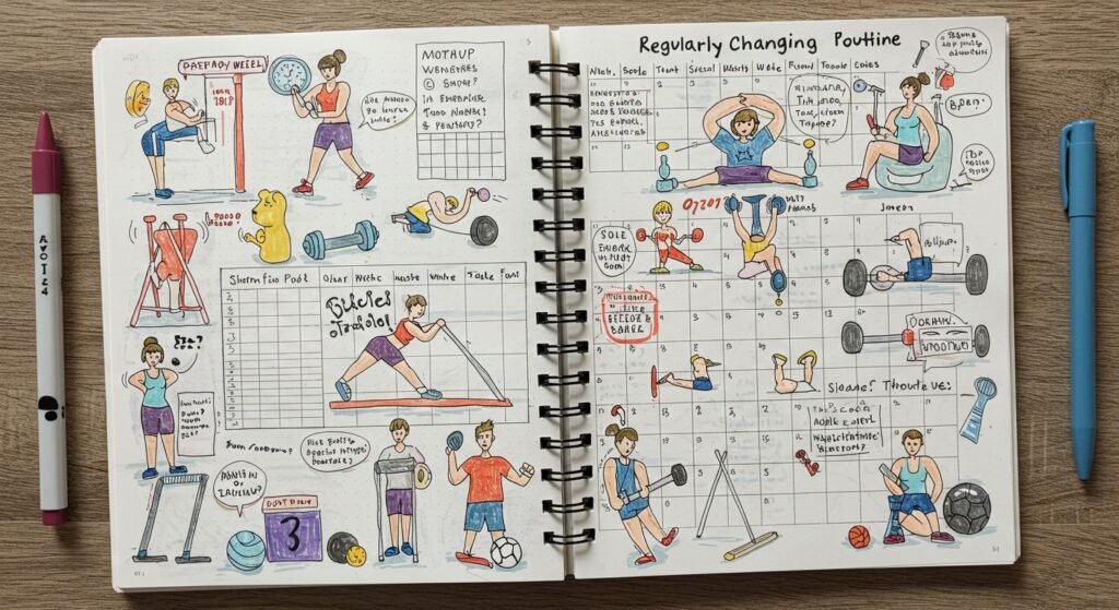Regularly Changing Your Workout Routine